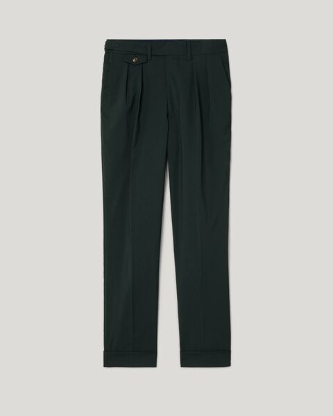 Wool gurkha fashion pant, Dark Khaki, hi-res